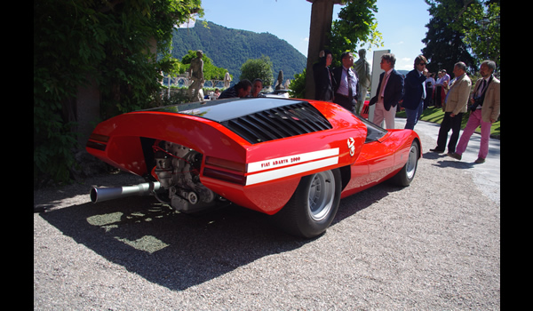 Fiat Abarth 2000 Scorpione prototype Pininfarina 1969  rear